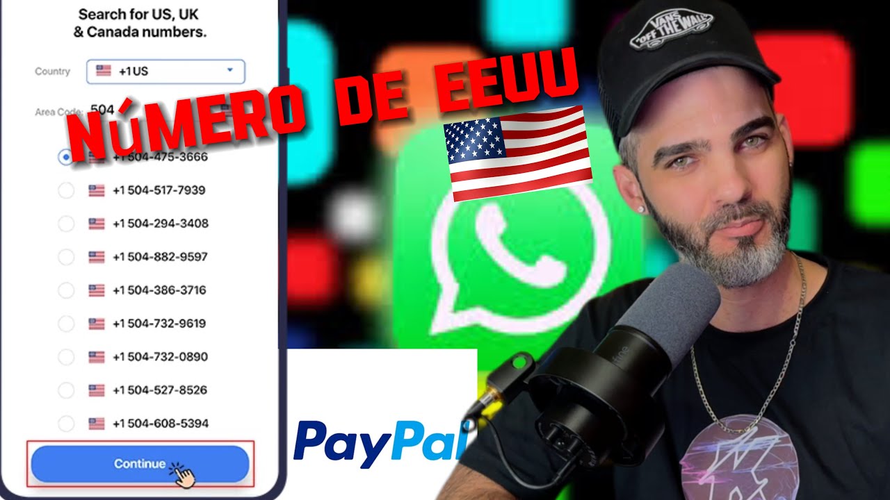 🇺🇸📱 C&oacute;mo CONSEGUIR un N&Uacute;MERO de EEUU para VERIFICAR Cuentas &iexcl;F&aacute;cil y R&aacute;pido! 🚀