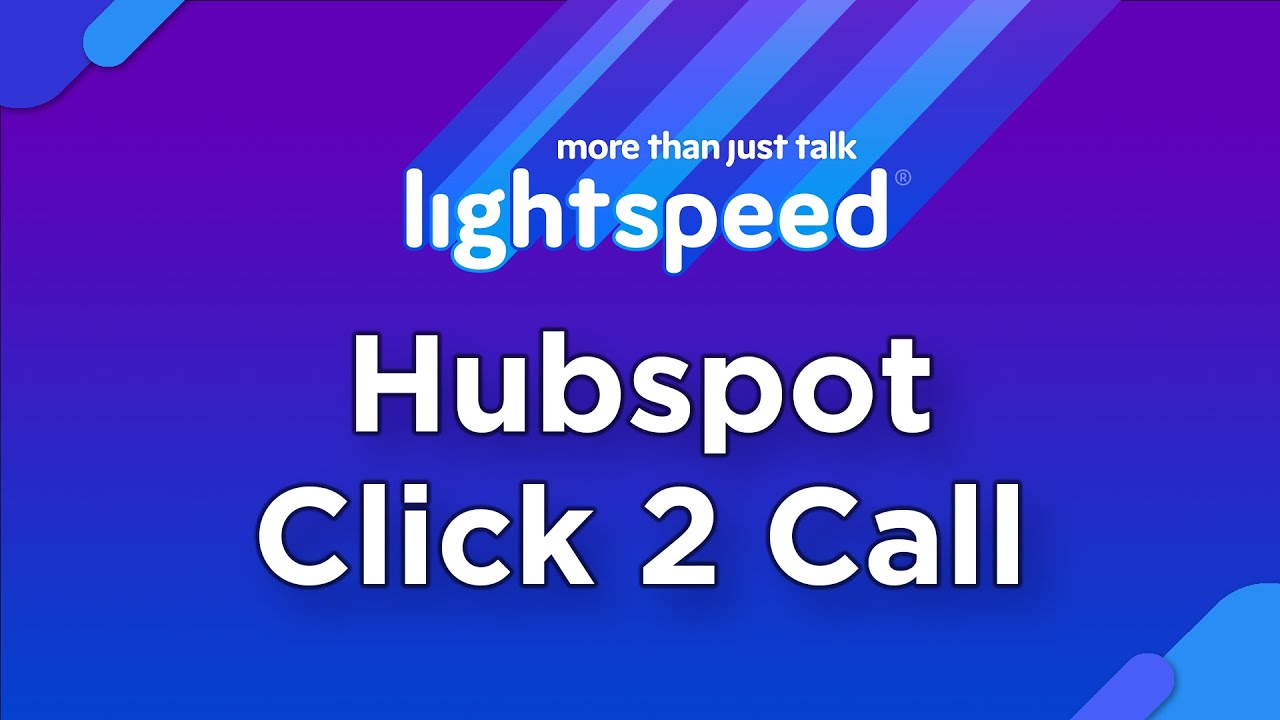 Hubspot Click 2 Call Feature | HUBSPOT CRM