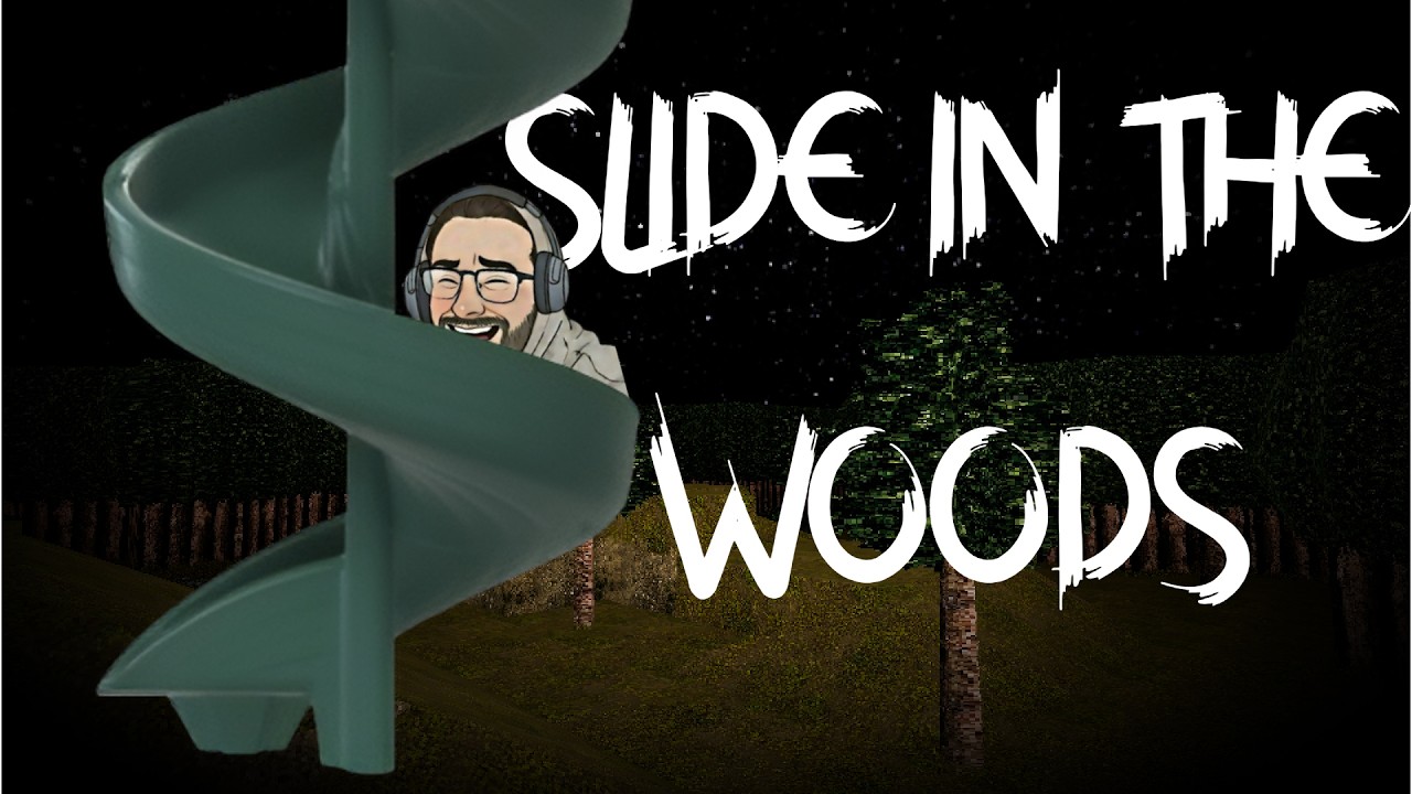 HAHA YAY SLIDE! | Slide In The Woods