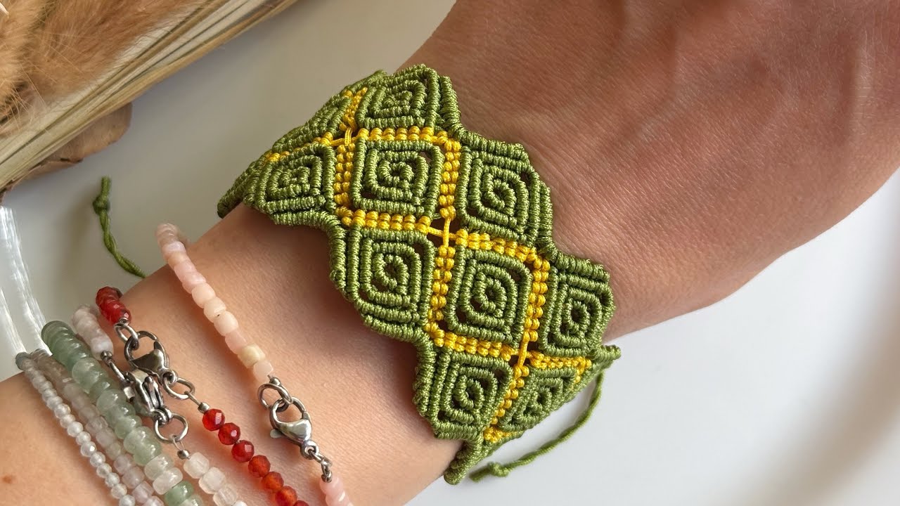 Macrame Bracelet DIY | Trendy Cuff Design You Can Make at Home