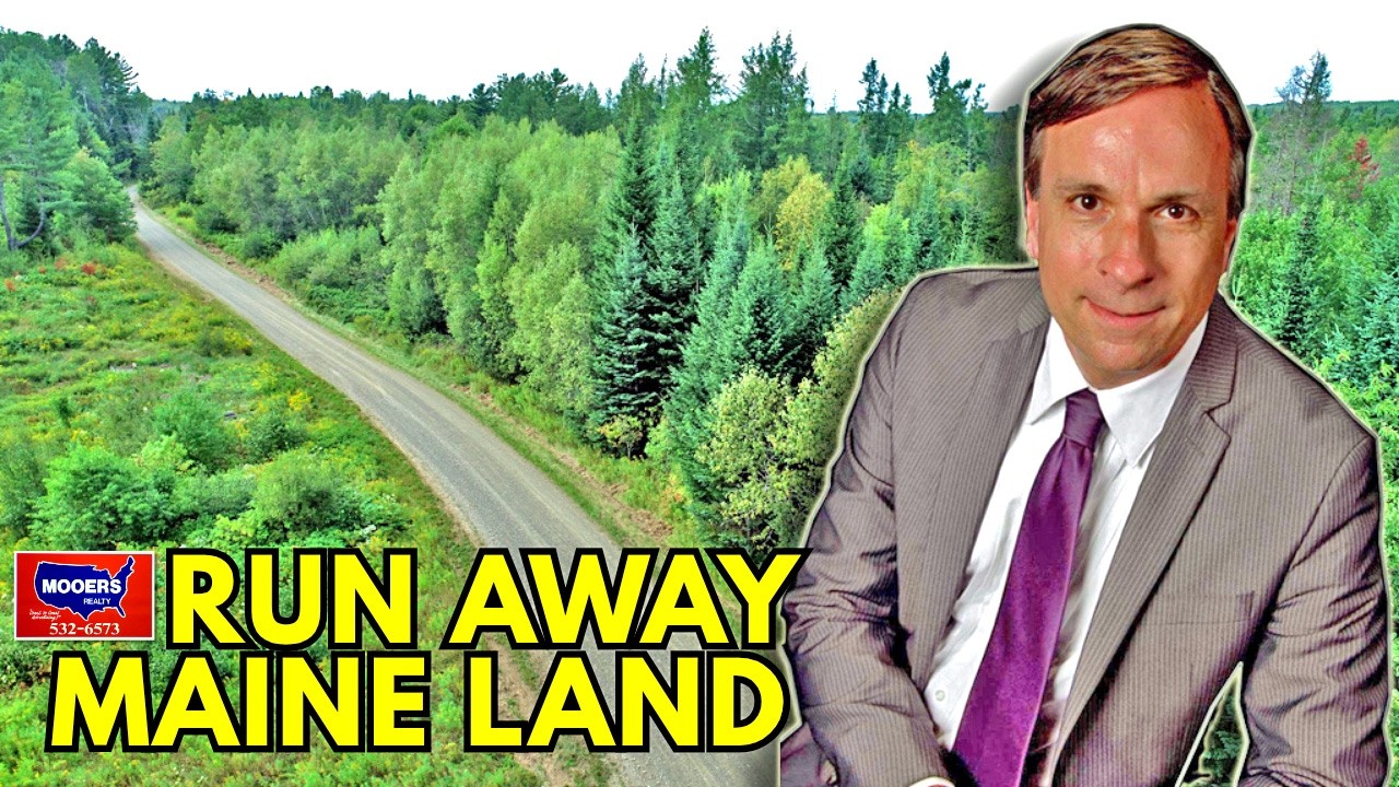 Maine Land Off Grid Remote 15 Acres $34,900!