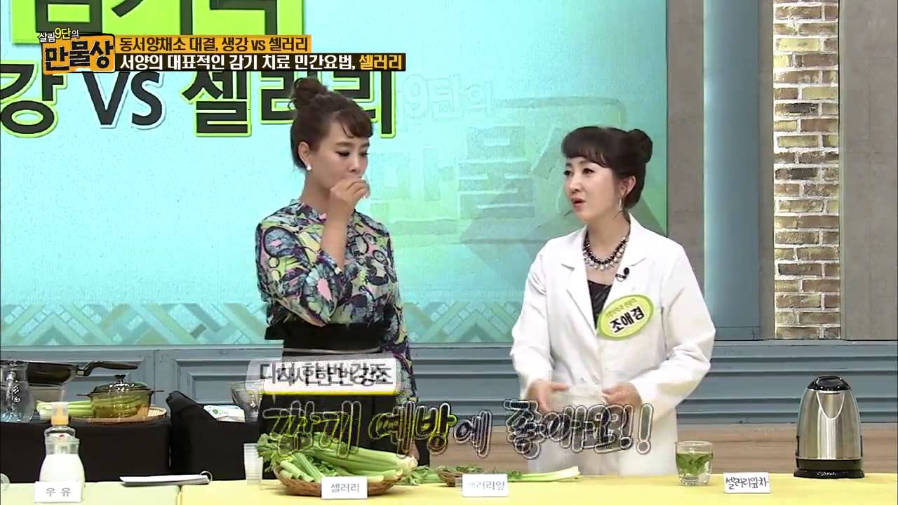 서양의 감기약 셀러리 [살림9단의 만물상] 111회 20150524