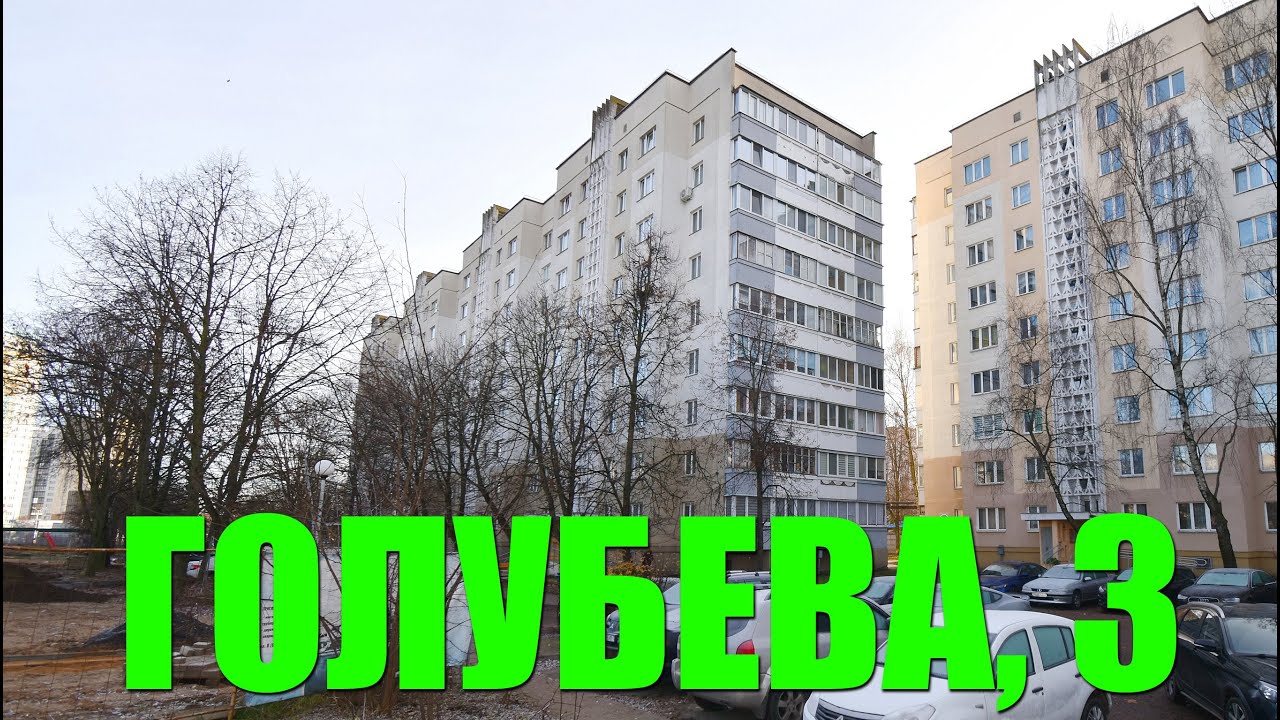 Минск | Однокомнатная квартира Голубева 3, метро Петровщина