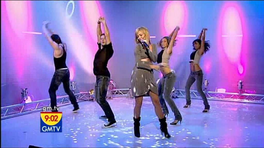 Jenny Frost [GMTV] - Singing her song Crash Landing.