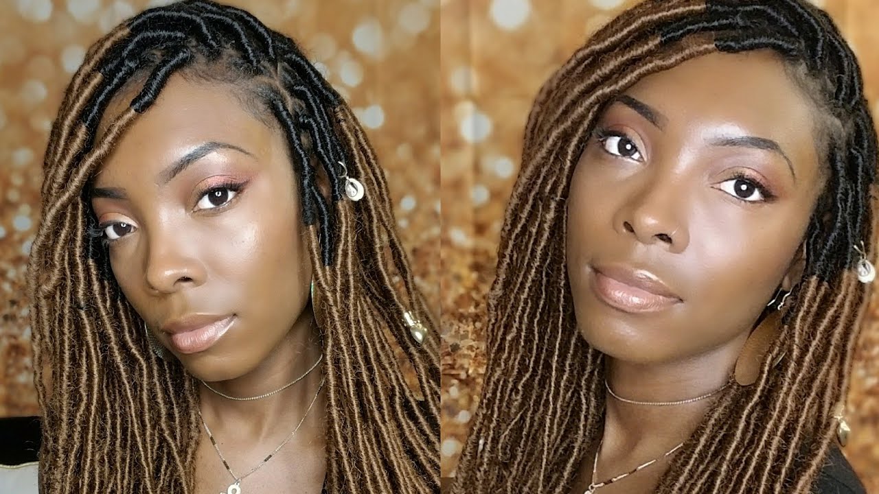 |How To Do Ombre Goddess Locs| Made Simple!