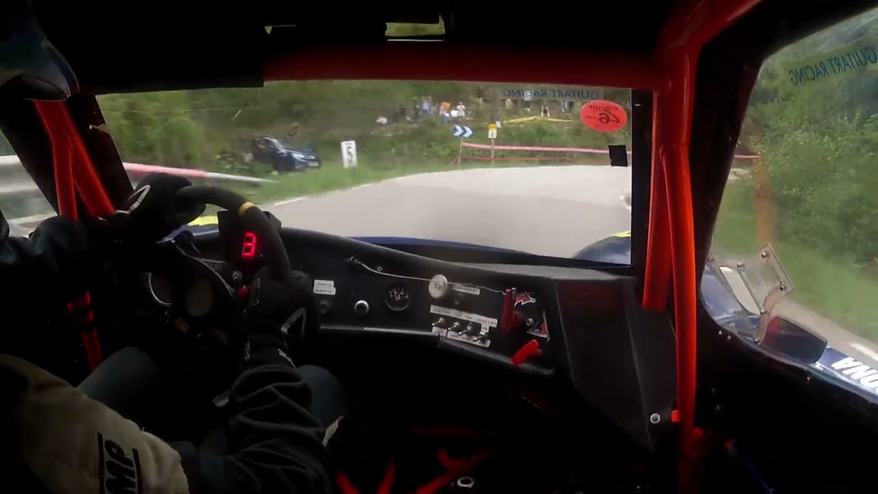 F.Olivé onboard crash La Trona 2024