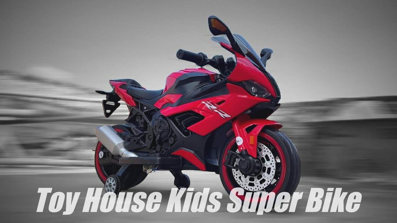I bought a Kids Battery Operated Bike From Amazon!| Toy House Super Bike | Best Kids Battery Bike!