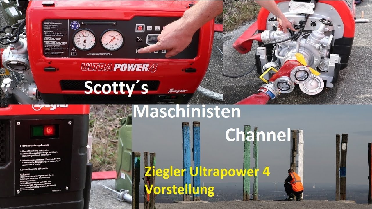 Feuerwehrpumpe Ziegler Ultra Power 4  PFPN 10/1500 vom LF 20 Kats Teil 1/2