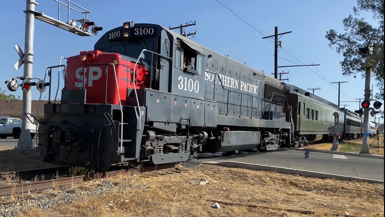 SP 3100 At The Southern California Railway Museum [4K 60FPS]