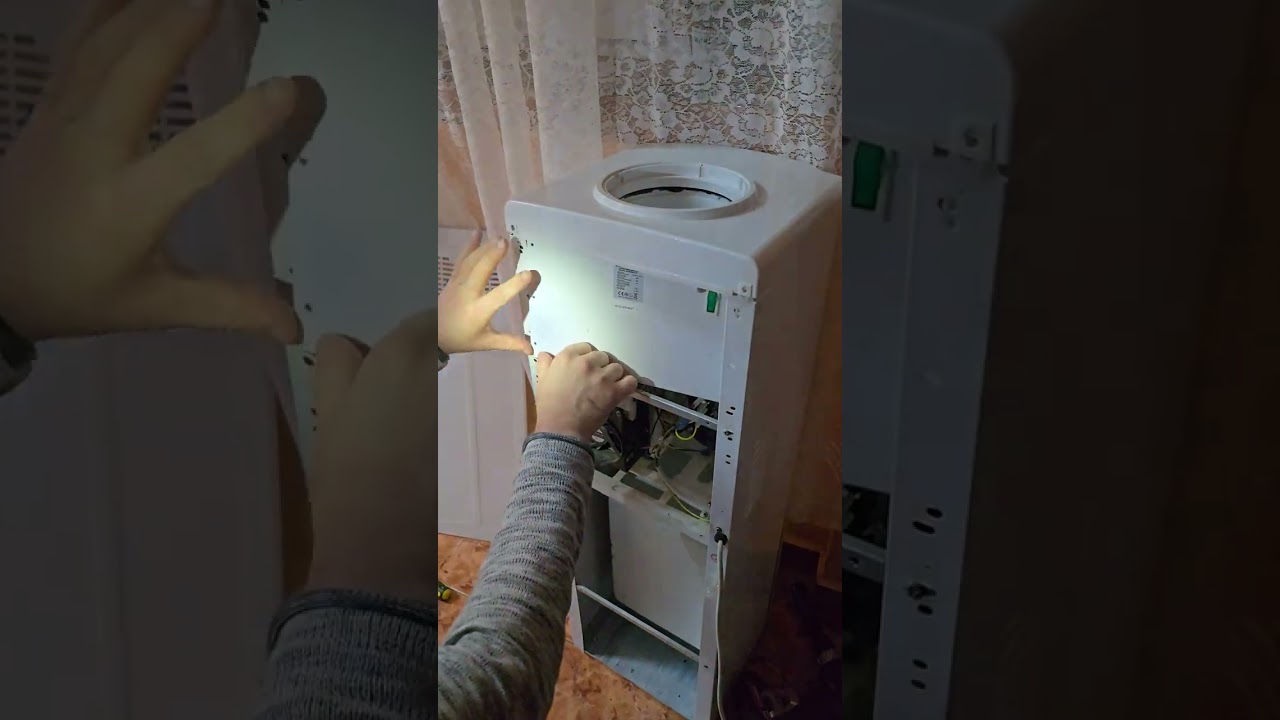 Bottled Water Dispenser Cleaning after 5 Years of Use, Rebilding after Cleaning Full Video