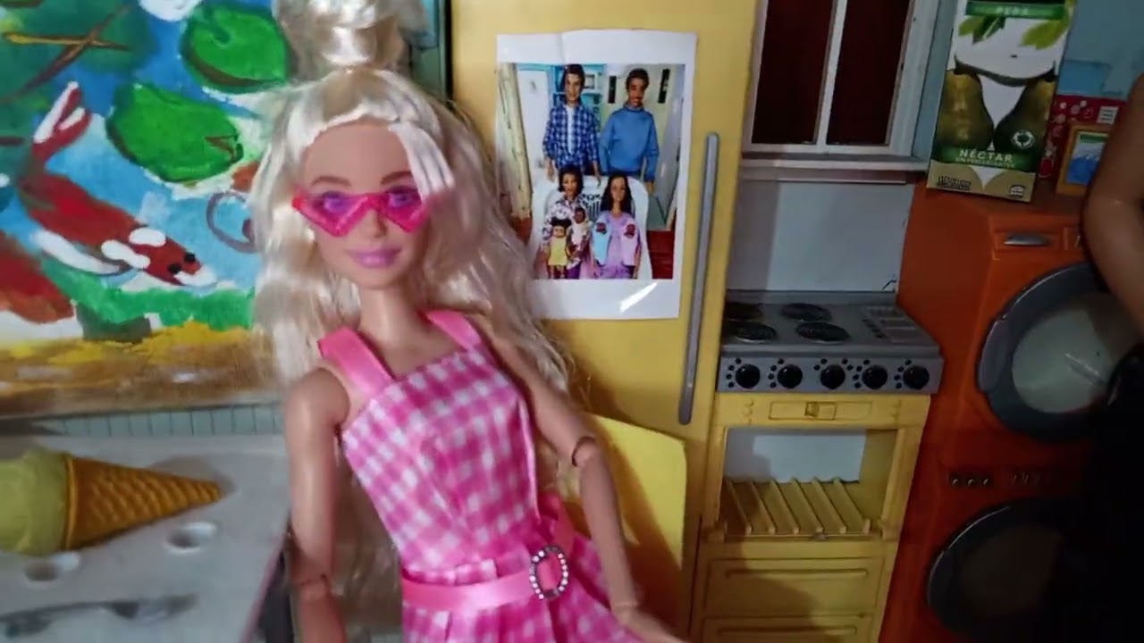 🩷Mini depa de Barbie y clóset #limaperu #barbie #barbieoutfits 