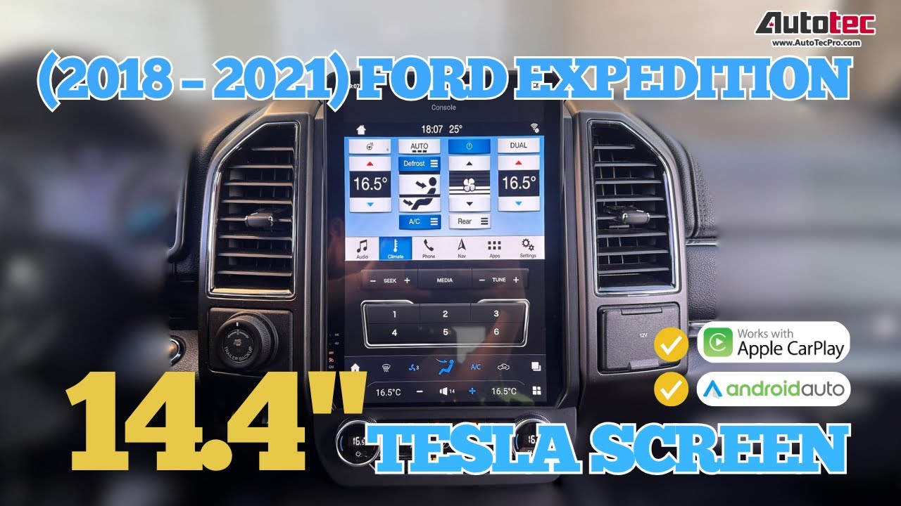 Ford Expedition (2018 – 2021) 14.4″ IPS QHD 2K Touch-Screen Navigation & Infotainment System