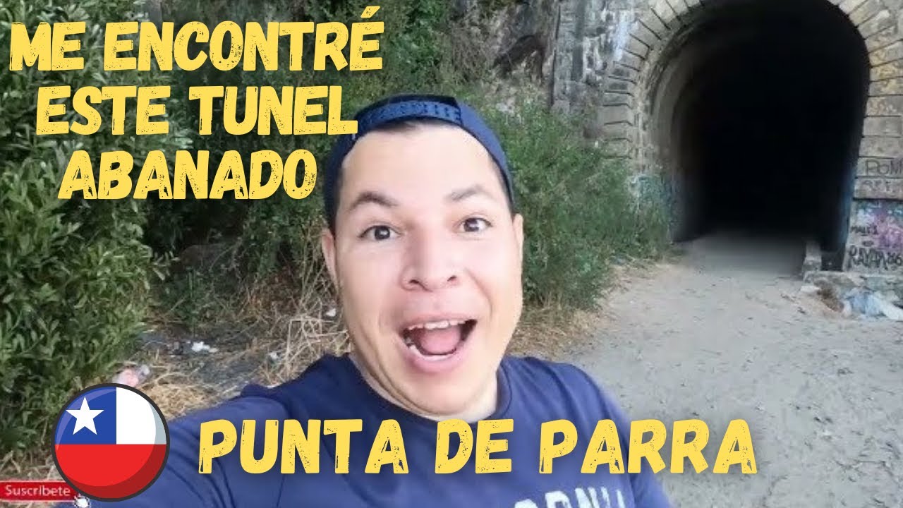 Punta de Parra, Una Playa Después de un Túnel Abandonado, en Concepcion Chile 🇨🇱