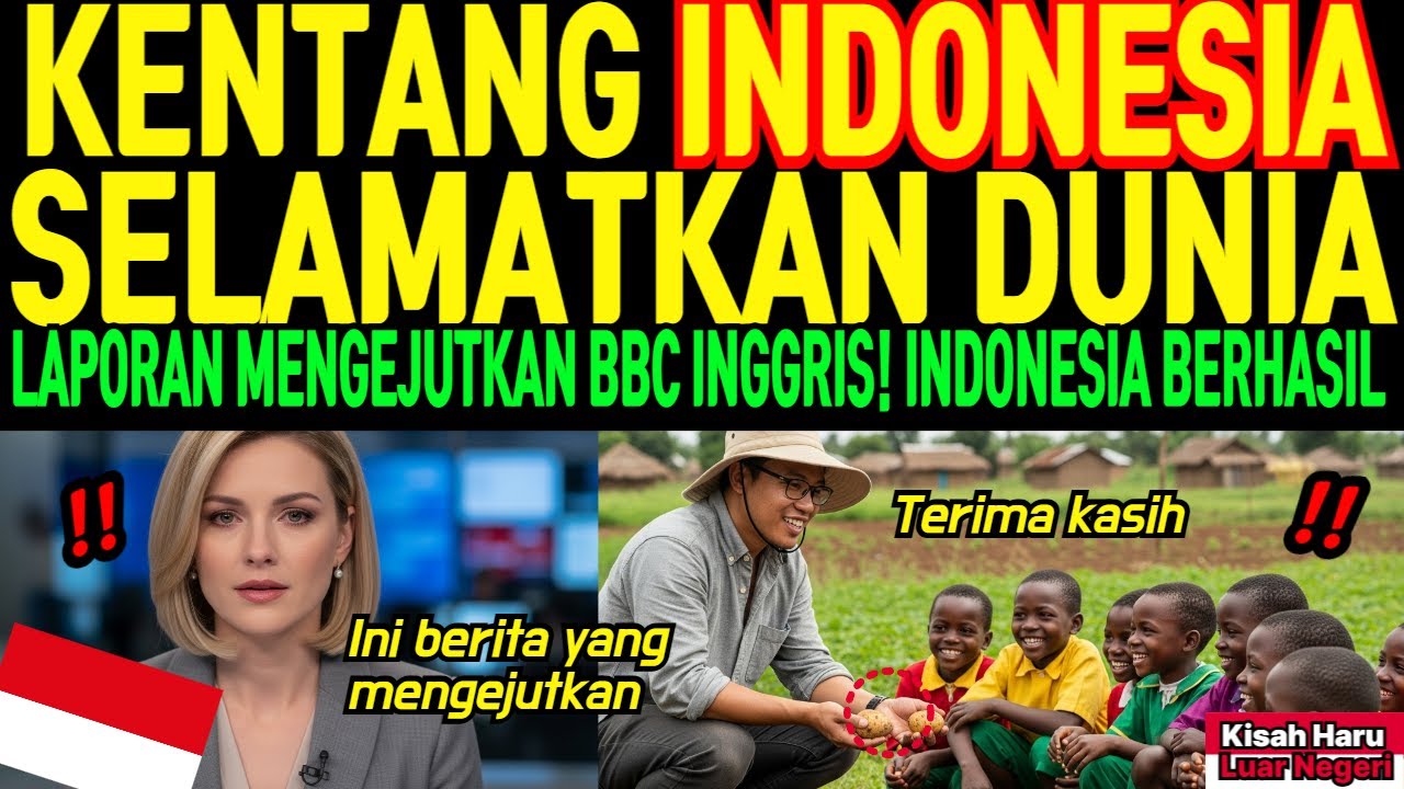 [Kisah Haru Luar Negeri] KENTANG INDONESIA SELAMATKAN DUNIA!