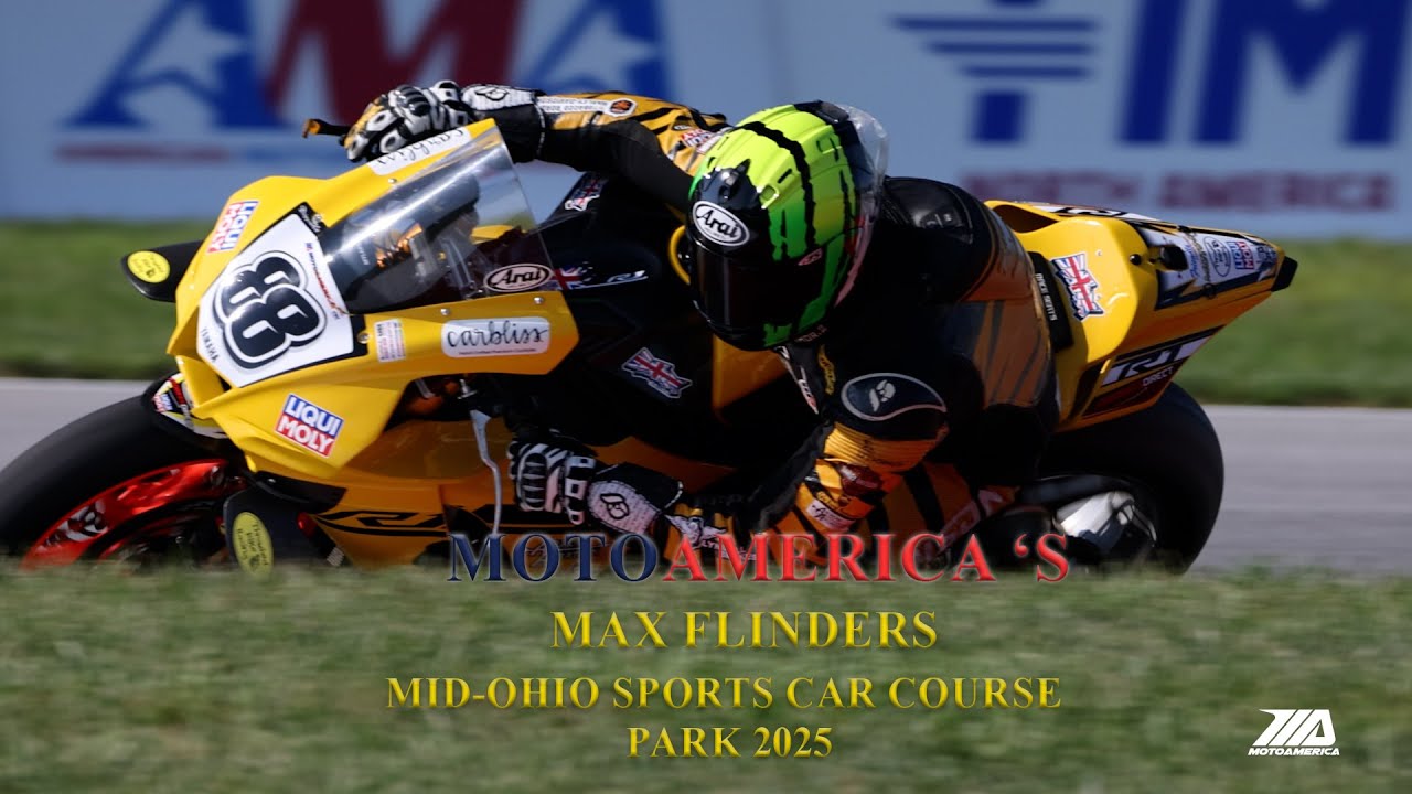 MotoAmerica's Max Flinders Mid-Ohio 2025