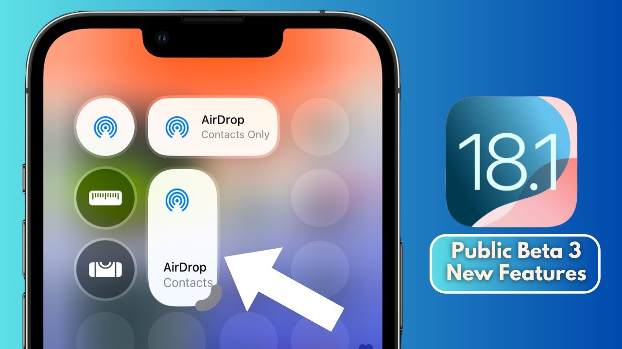 iOS 18.1 Public Beta 3 is OUT with NEW FEATURES