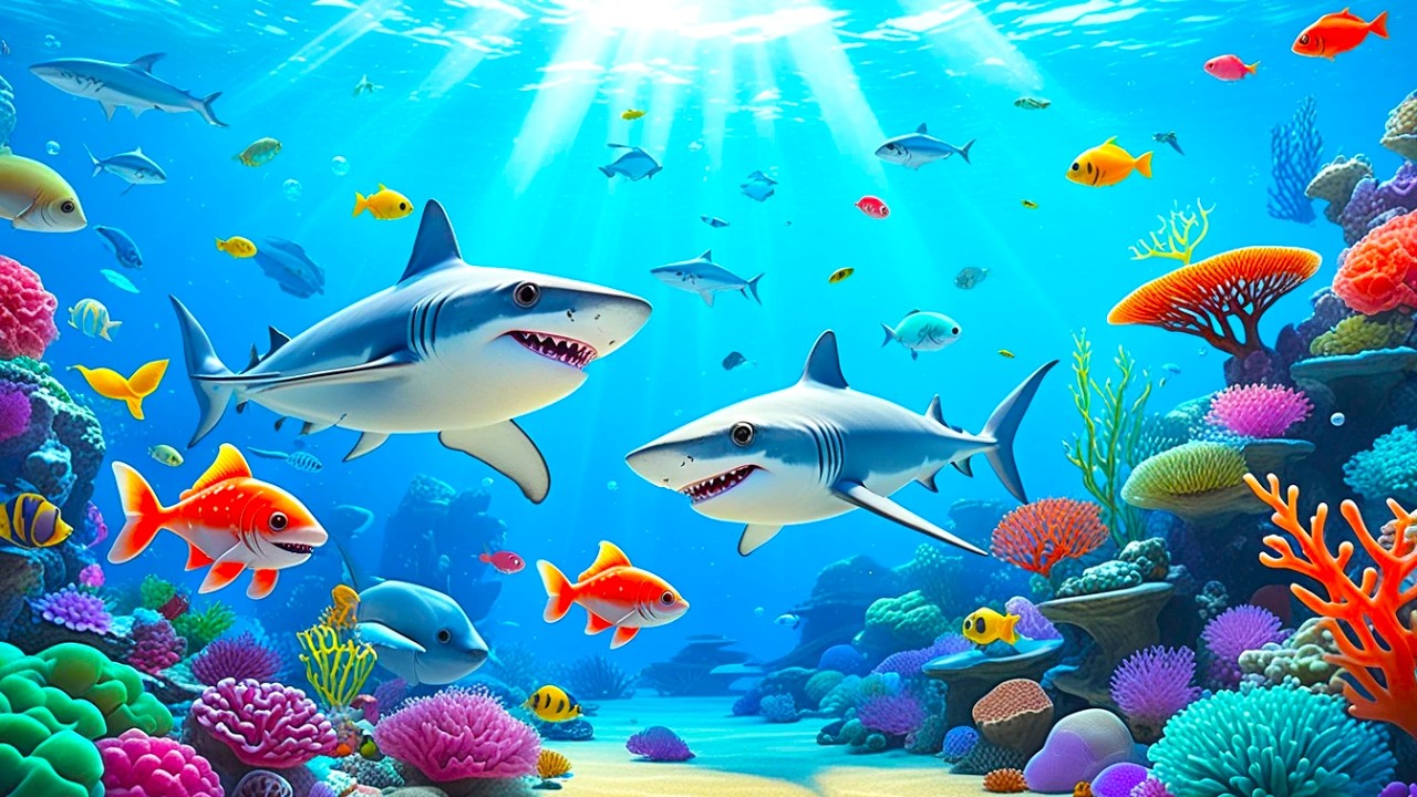 🎨 16K HDR Ultra HD | Vibrant Octopus Realm – Rainbow Coral Reefs & Deep Ocean Calm 🌊