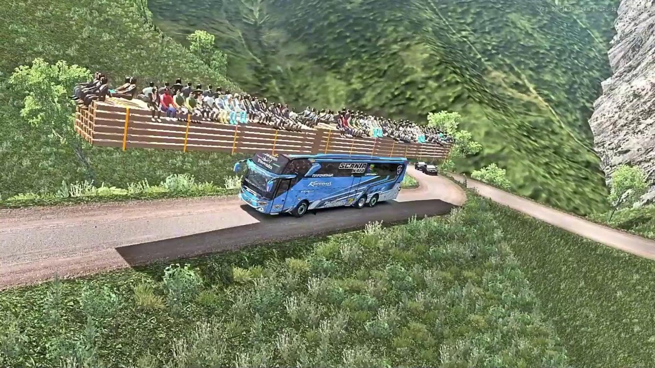 Bus Route Across the Highest Mountains - Euro Truck Simulator 2