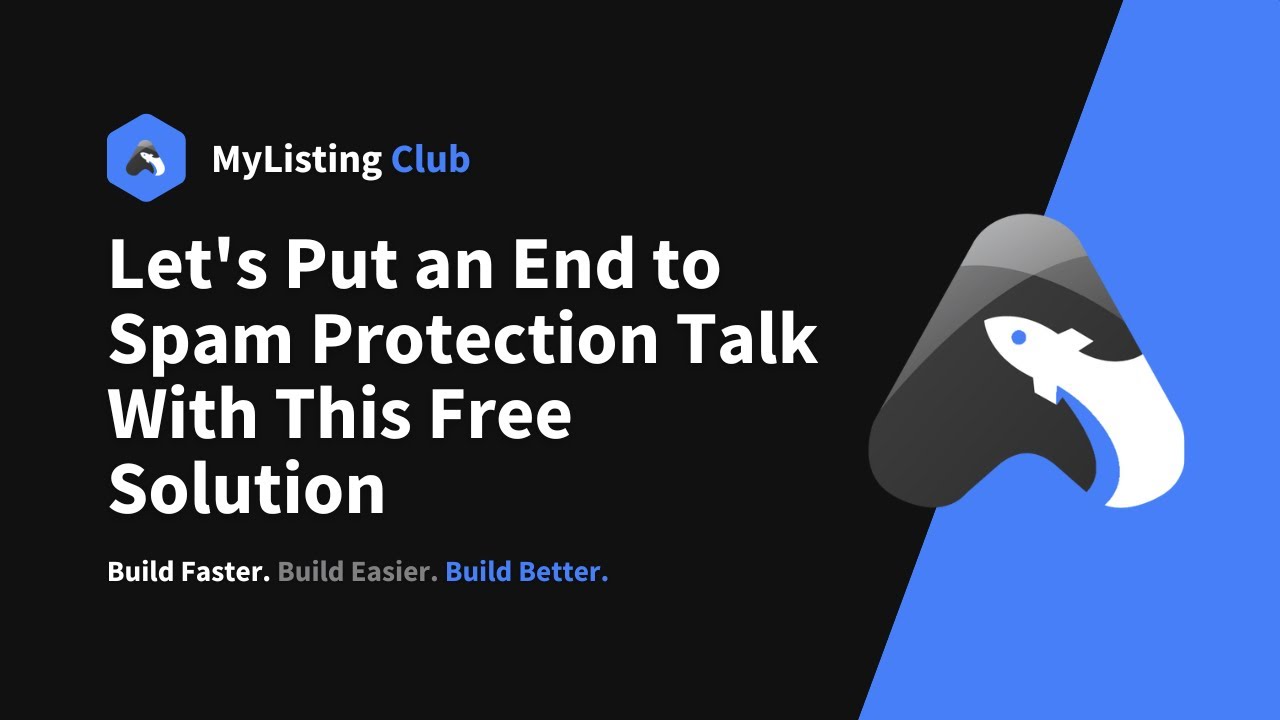 Awareness—Let's Put an End to Spam Protection Talk With This Free Solution