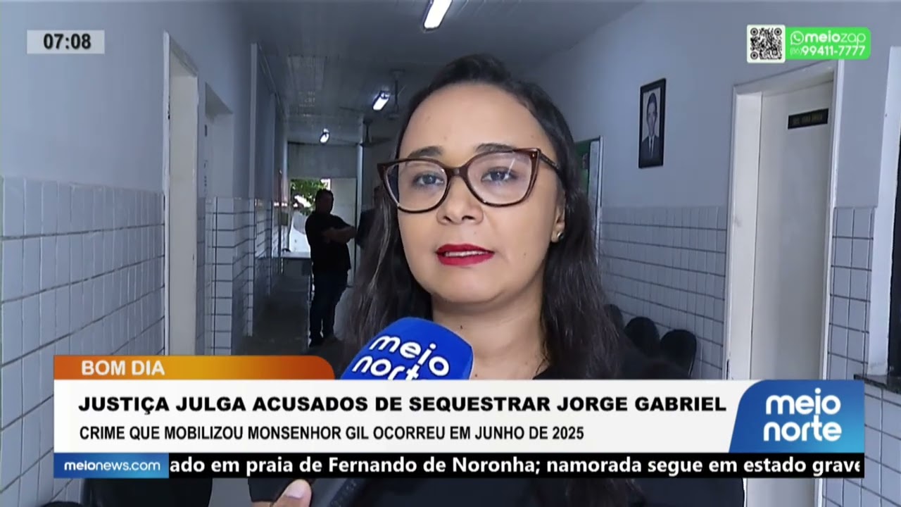 Começa o julgamento de mentor do crime de sequestro contra menino em Monsenhor Gil | Bom Dia