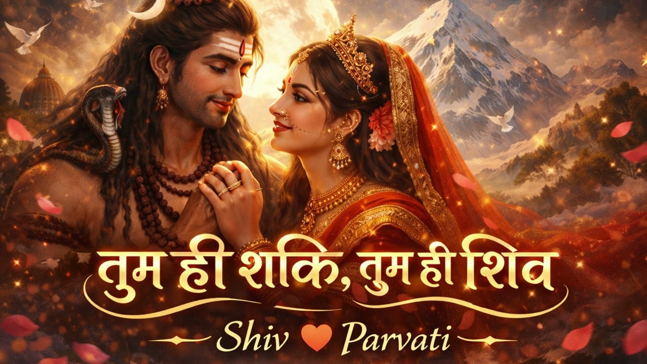 Shiv ❤️ Parvati | Tum Hi Shakti Tum Hi Shiv | Eternal Divine Love Song