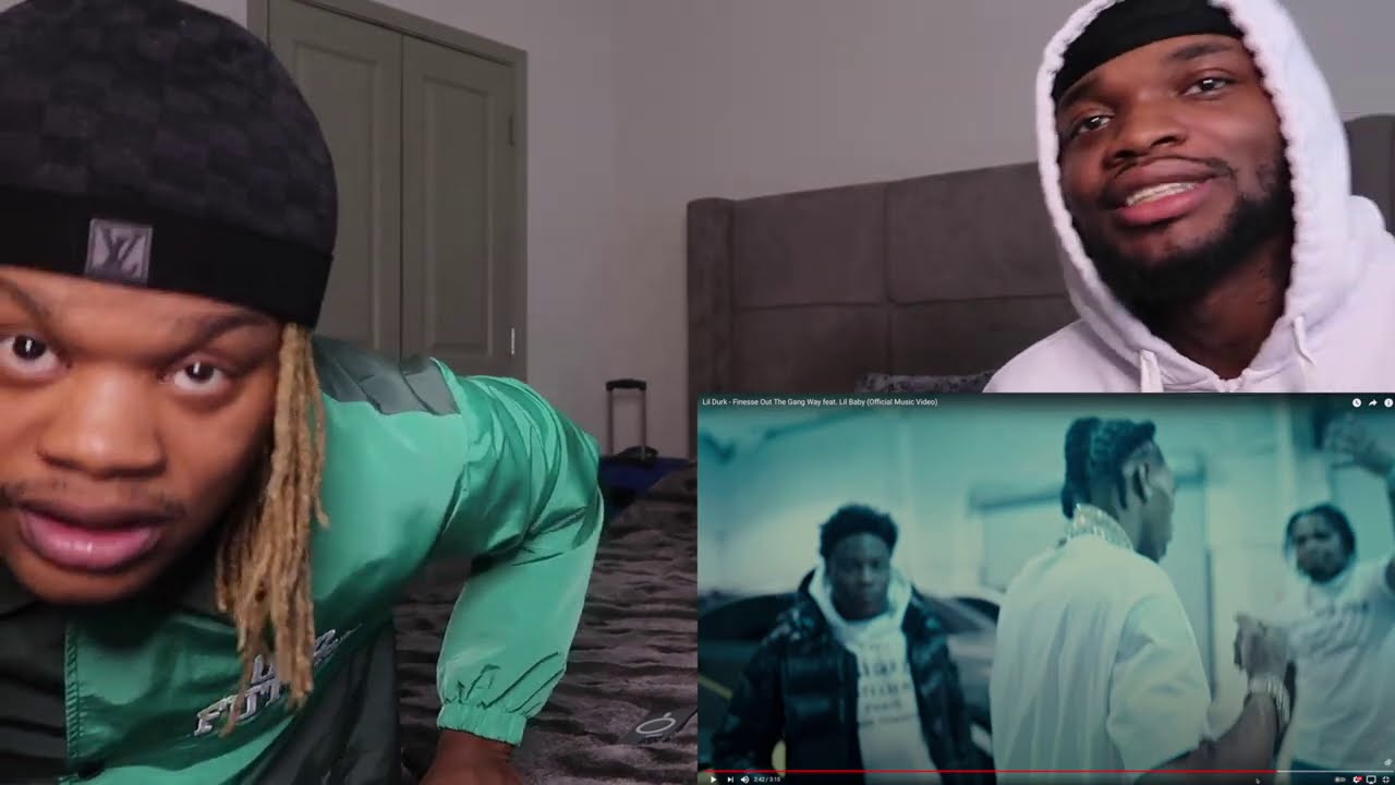 Lil Durk - Finesse Out The Gang Way feat  Lil Baby (Official Music Video) - REACTION