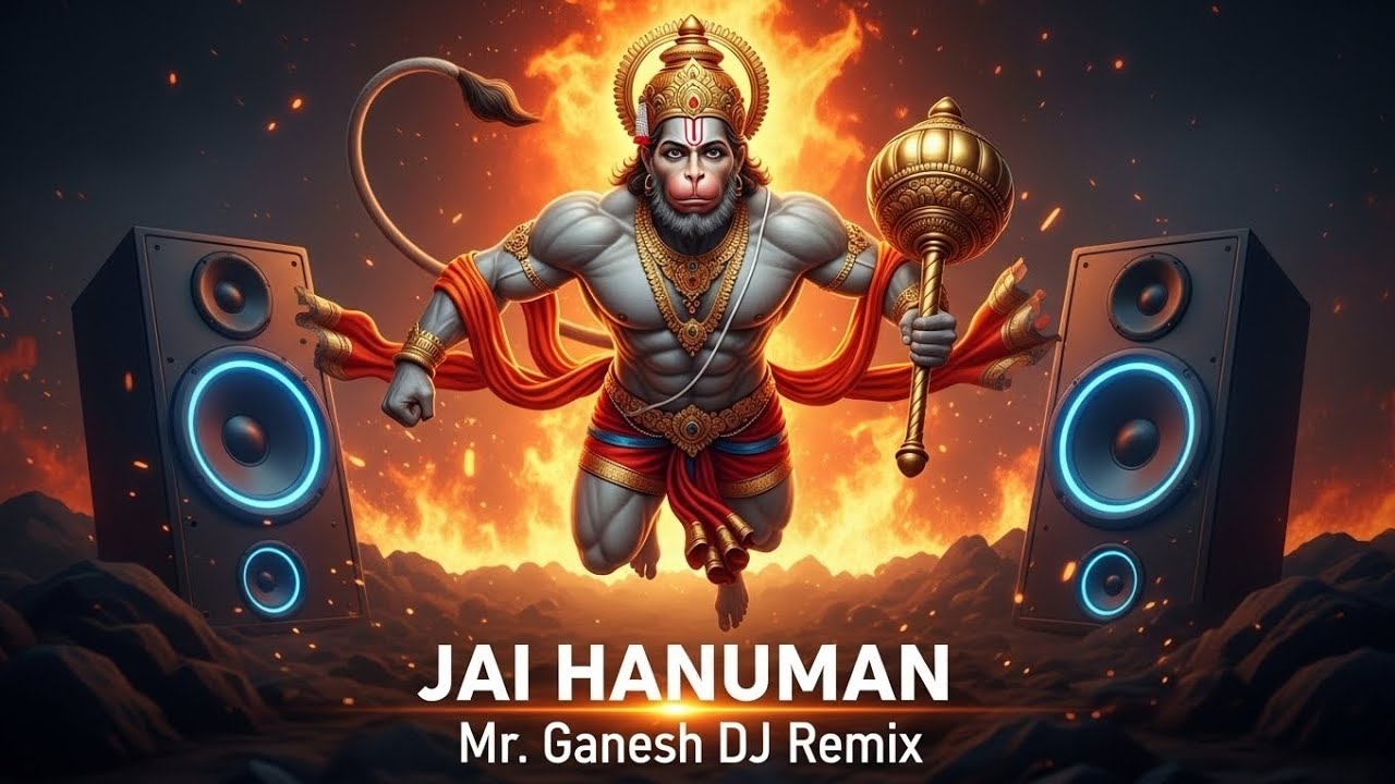 जय हनुमान 🚩 High Power DJ Remix | Hanuman DJ Song Marathi | Mr. Ganesh DJ Remix