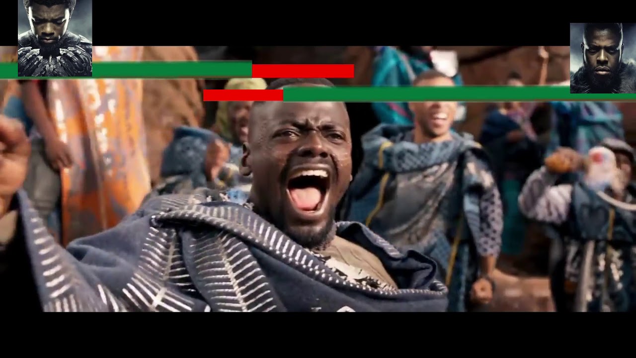 Healthbars #1 - Black Panther VS M’Baku - MCU