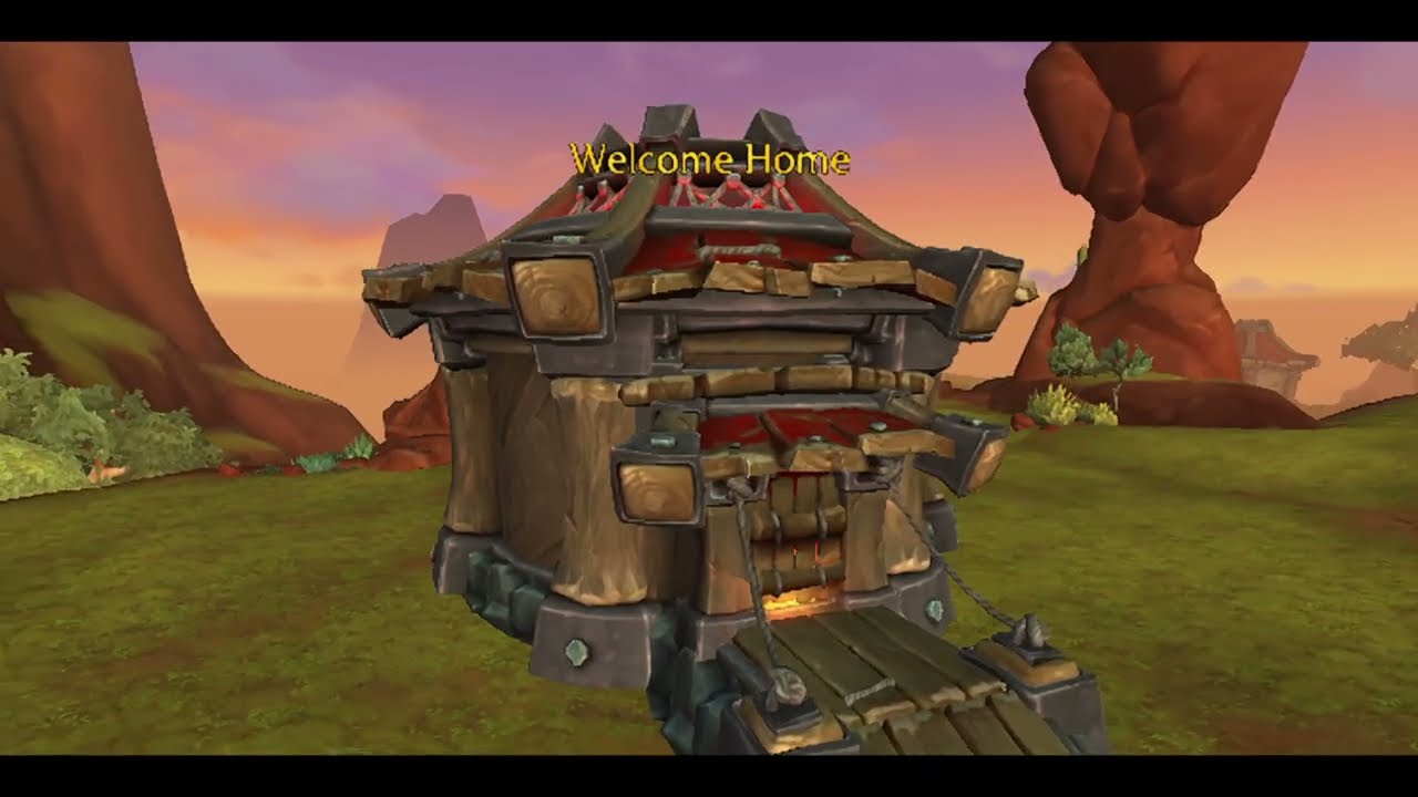 World of Warcraft Housing Tutorial With My New Blood Elf Hunter