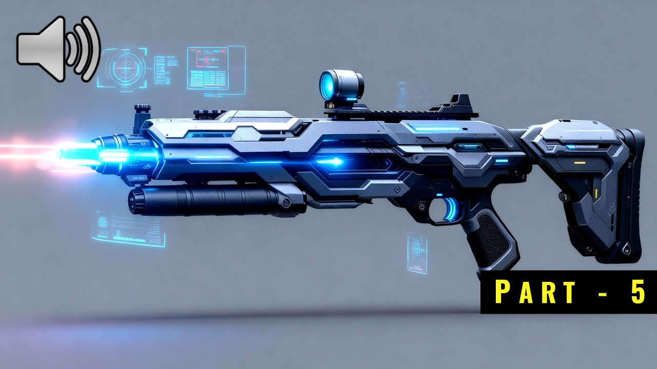 🔫 Futuristic Assault Rifle Sound Effects Part 5 | High-Quality Sci-Fi Gun Sounds For Your Projects