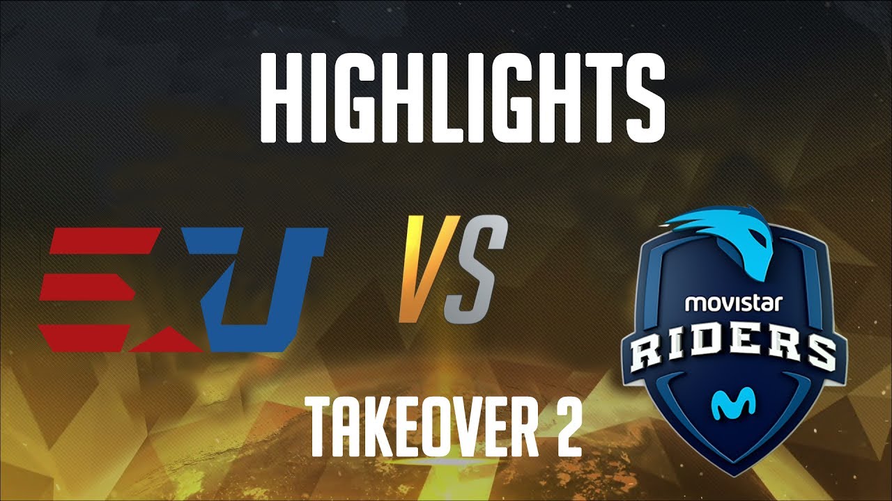 eUnited vs Movistar Riders Highlights (upper bracket Bo3) - TakeOver 2