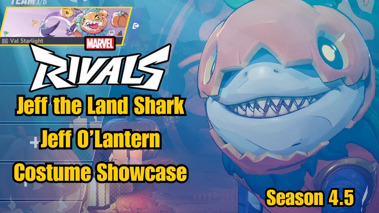 Jeff | Jeff O'Lantern Costume Showcase | Marvel Rivals Gameplay Season 4.5