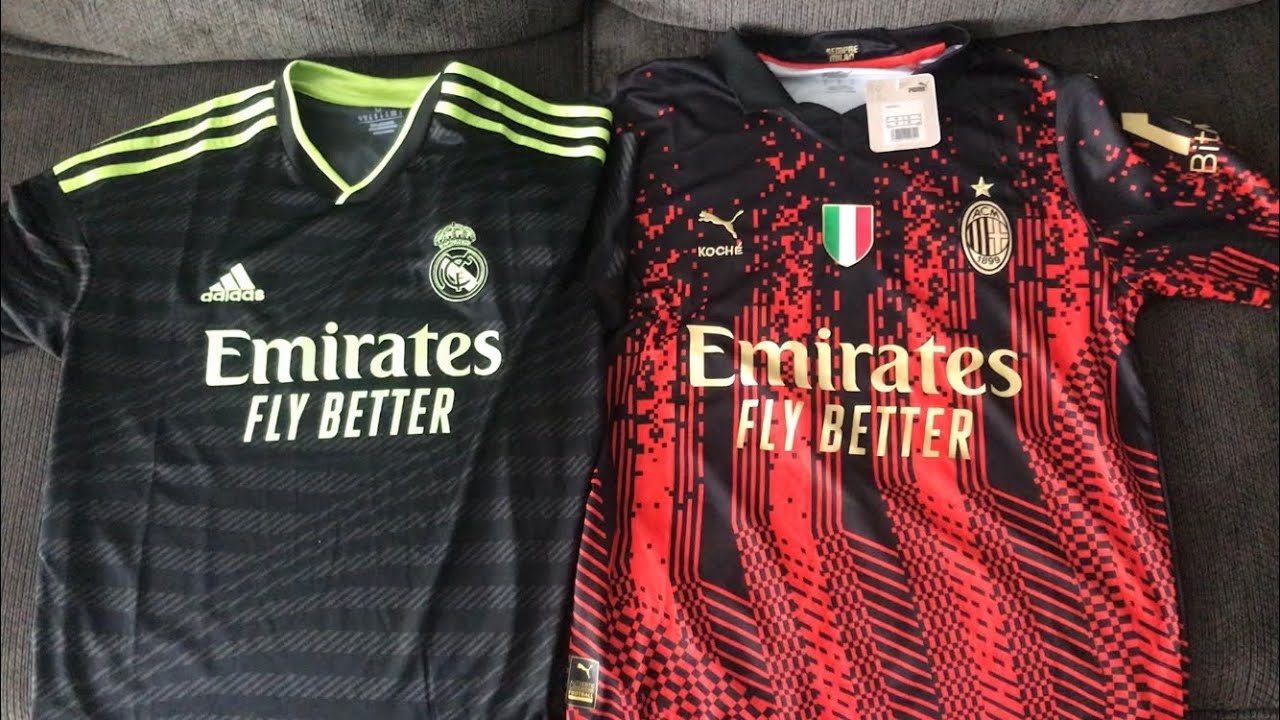 AC Milan And Real Madrid Kit Unboxing + Review