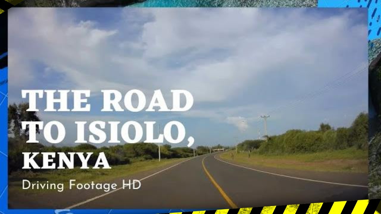 Drive to Isiolo from Subuiga Junction on Nanyuki-Isiolo Road | Full 28 km stretch Dash Cam Kenya HD