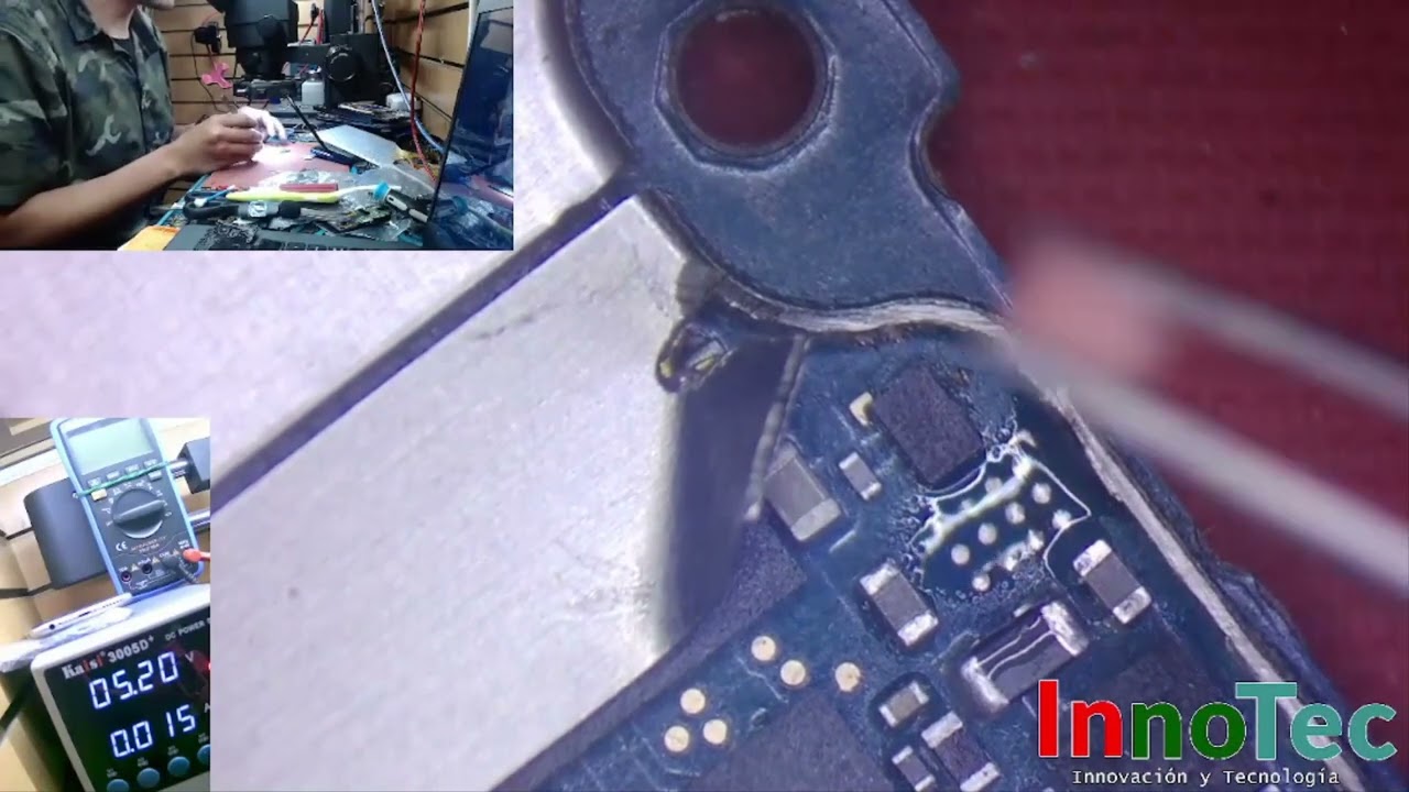 Samsung A24 no carga - Vbus en corto. Reparación + dato importante
