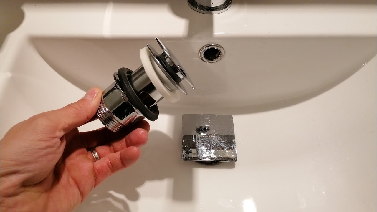 Come installare pileta click clack di un Lavandino
