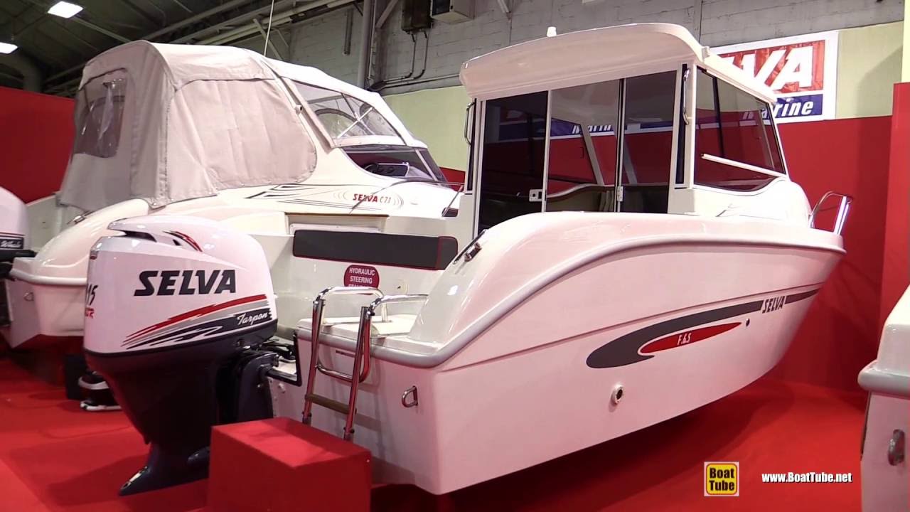 2016 Selva F 6.5 Cabin Plus Motor Boat - Walkaround - 2015 Salon Nautique de Paris