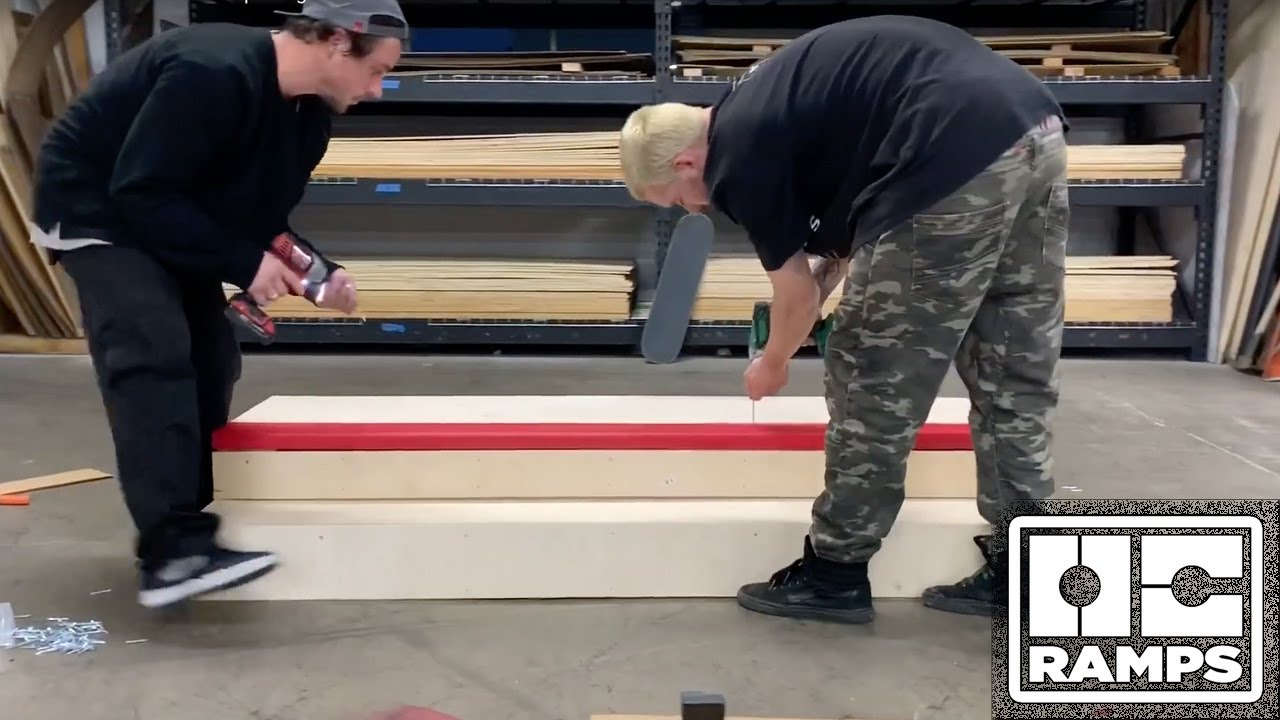 How to BUILD & SKATE a Double Step Ledge