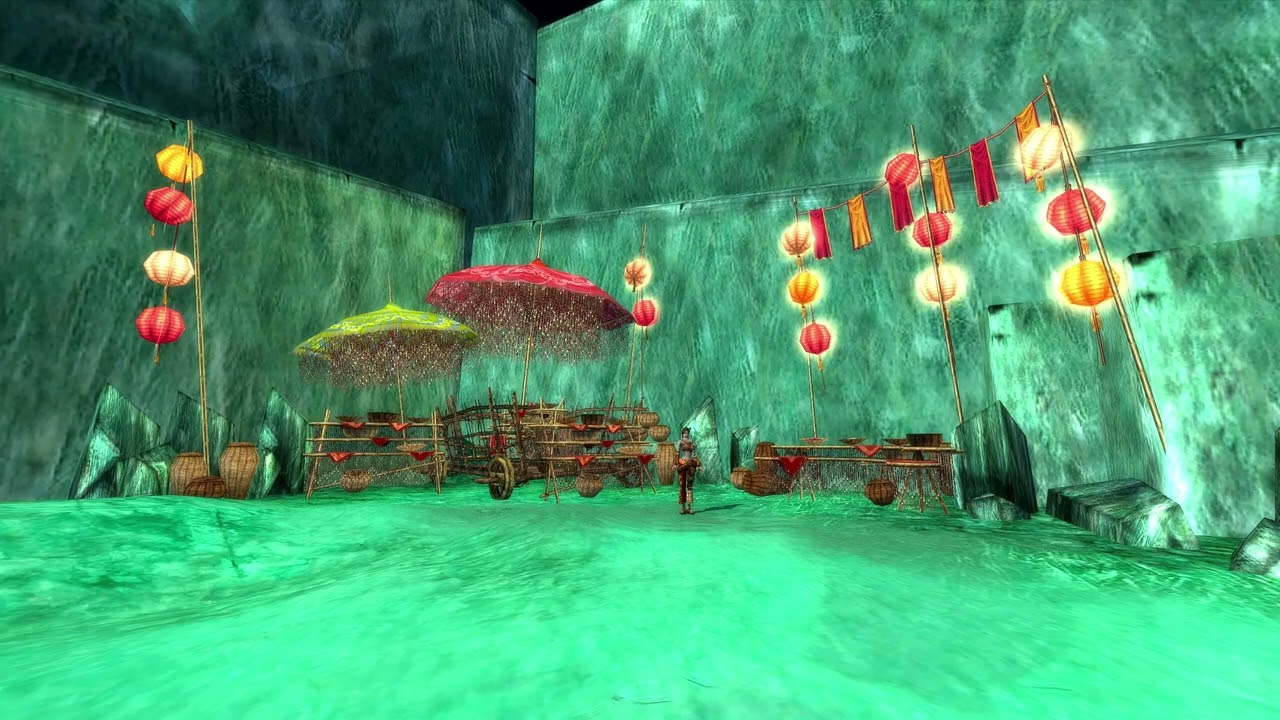 Guild Wars 1 Ambience: Aurios Mines (with music)