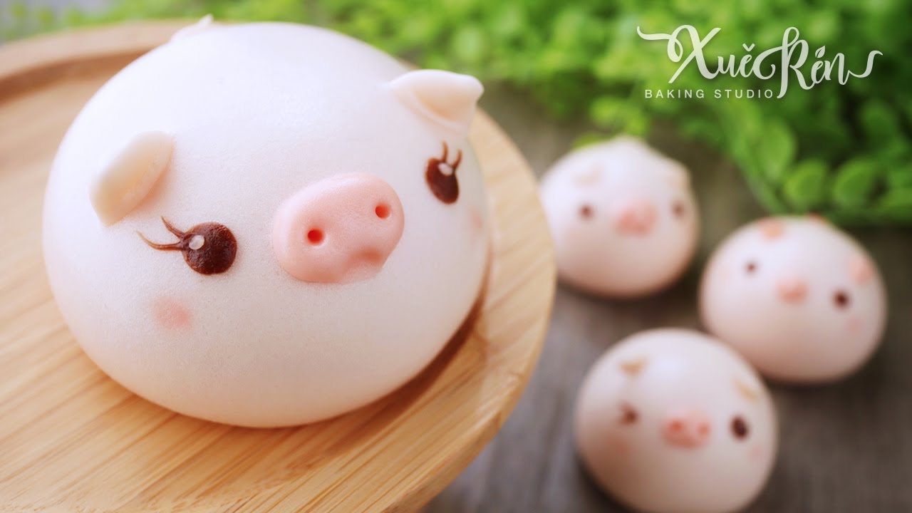 Basic Tips for Perfect Steamed Buns | 光滑美肌馒头的基本条件 | Piggy Family | 粉嫩小猪一家亲 (CC | 中英字幕)