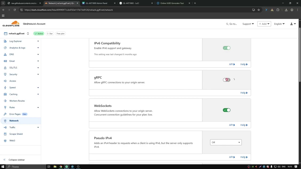 CloudFlare VLESS XHTTP