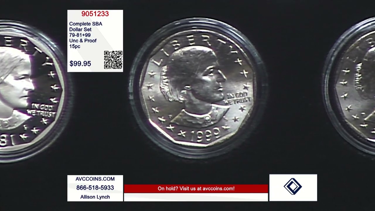 Complete SBA Dollar Set 79-81+99 Unc & Proof 15pc