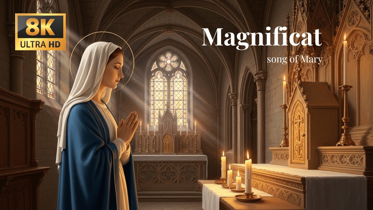 Sacred Gregorian Chant & Catholic Prayer | Ave Maria Hymn In Honor Of The Mother Mary