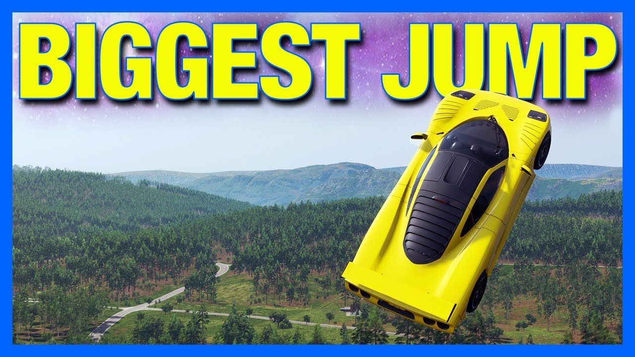 Forza Horizon 4 : The Biggest Jump!!