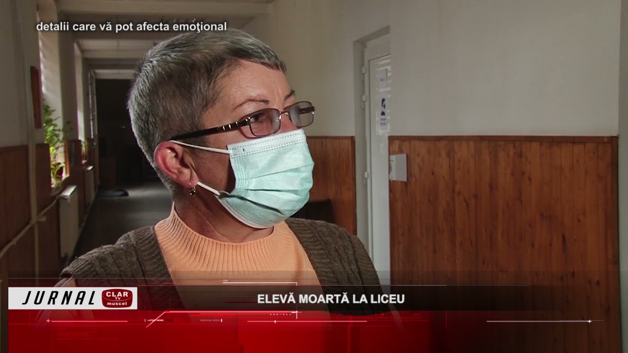 Elevă moartă la liceu ( 15 10 2021 )