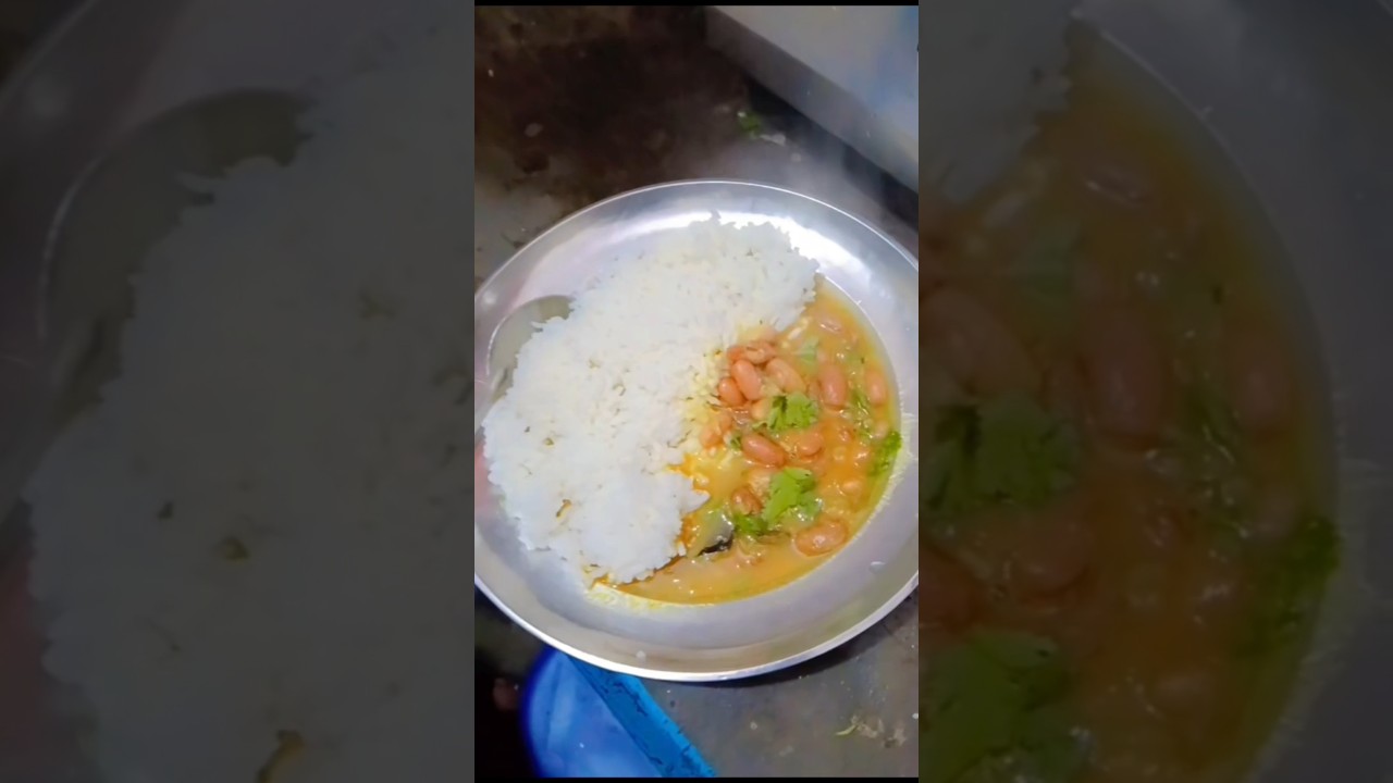 aj ham ne bane rajma chawal 🍛