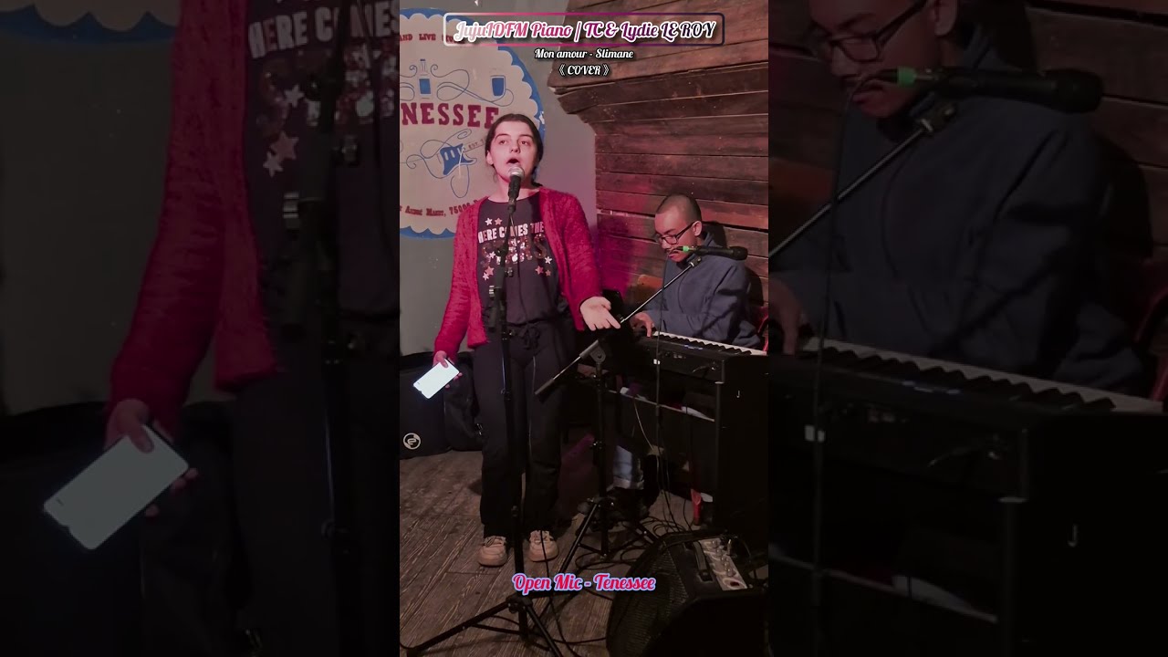 Mon amour - Slimane || COVER with Lydie  LE ROY || Open Mic