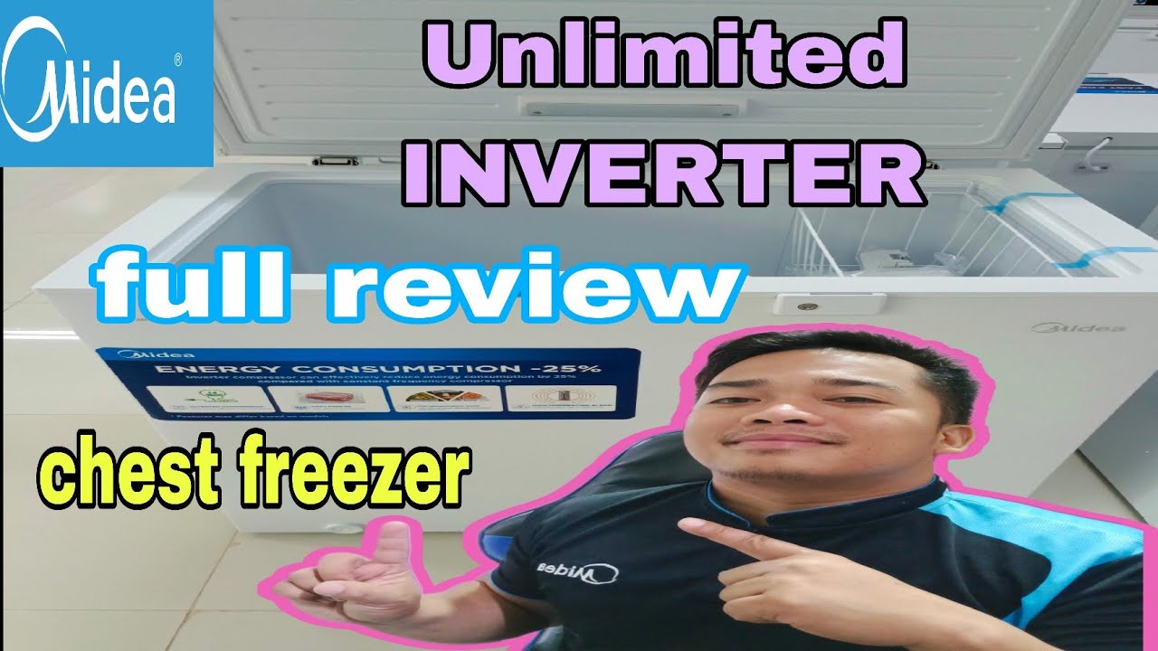 CHEAPEST INVERTER, MIDEA CHEST FREEZER 2023 REVIEW