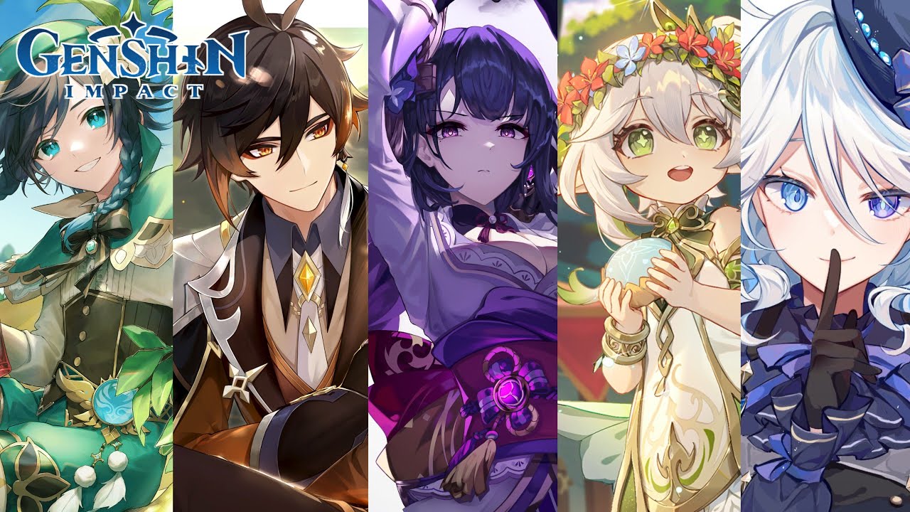 Genshin Impact - Anime Opening -『 Kakurenbo - かくれんぼ 』- AliA「 AMV 」