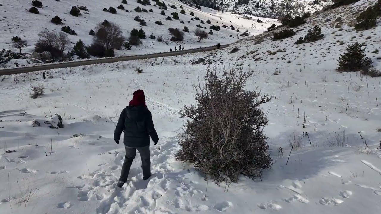 ΧΙΟΝΟΔΡΟΜΙΚΟ ΚΕΝΤΡΟ ΜΑΙΝΑΛΟΥ GREECE Mainalos ski center 4K
